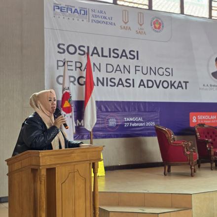 Sosialisasi Peran dan Fungsi Advokat